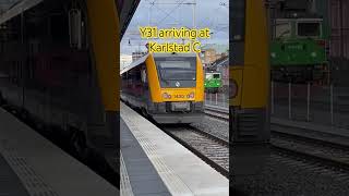 Y31 arriving at Karlstad C [upl. by Naillik973]