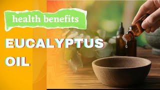 Health Benefits of Eucalyptus Oil Shorts [upl. by Ennobe752]