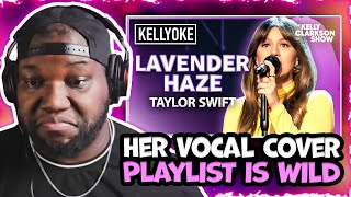 Kelly Clarkson  Lavender Haze By Taylor Swift  Kellyoke  Reaction [upl. by Imefulo]