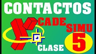 CONTACTOS Y ACCIONAMIENTOS EN CADE SIMU  CLASE 5 [upl. by Amitarp580]