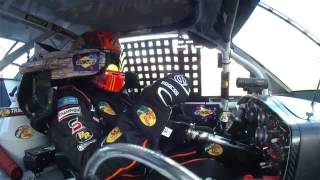 Ty Dillon 2014 Kansas Lottery 300 onboard last half from Kansas Speedway in Kansas City KS [upl. by Glory229]