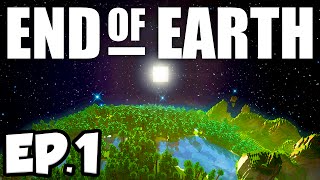 End of Earth Minecraft Modded Survival Ep1  THE END OF THE WORLD Steves Galaxy Modpack [upl. by Claudia395]