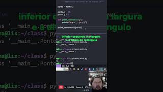 CALCULANDO o CENTRO de um RETÃ‚NGULO com PYTHON python aprenderpython cienciadedados [upl. by Jocko]