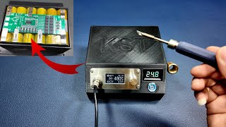 Make A JBC245 Soldering Station with 252v 7500mAh Battery  Powerful [upl. by Ennahteb]