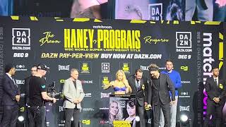 Ebanie Bridges weighs in for title defense on haneyprograis card [upl. by Sugihara]