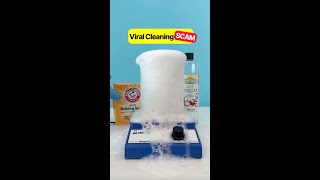 Vinegar  Baking Soda  Viral Cleaning Scam Lets Find Out [upl. by Ashla17]