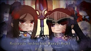 Regressor Instruction Manual React 78 [upl. by Eugnimod]