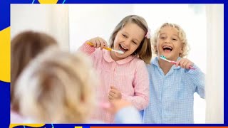 Importancia de los buenos hábitos de higiene oral en niños [upl. by Ardehs646]