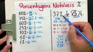 💡 DICA 16  Como Calcular PORCENTAGEM DE CABEÇA Através das Porcentagens Notáveis [upl. by Can708]