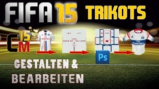 FIFA 15  Trikots gestalten amp bearbeiten  TUTORIAL  CREATION MASTER 15 [upl. by Einahteb]