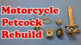 How to Rebuild ANY Motorcycle Petcock Fuel Switch [upl. by Alemap123]