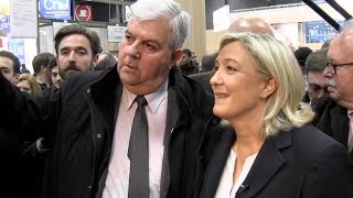 Conférence de presse Marine Le Pen au Salon Agriculture 2014 [upl. by Charil]