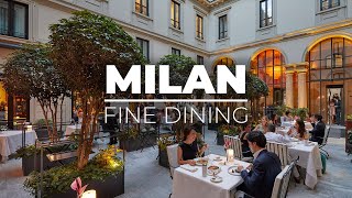 6 Best Restaurants In Milan  Fine Dining In Milan [upl. by Aurora]