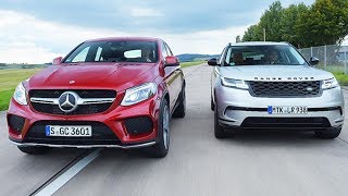 2018 Land Rover Velar vs 2018 Mercedes GLE Coupe [upl. by Yrakaz495]