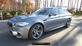 2013 BMW M5 F10 Start Up Exhaust and In Depth Review [upl. by Aikar60]