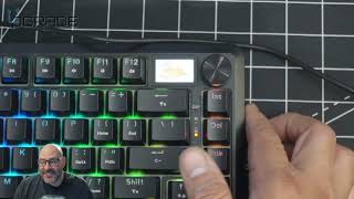 Redragon Keyboard K708RGB PRO FLEKACT [upl. by Uehttam]