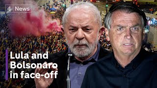 Bolsonaro v Lula Brazil election goes to surprising headtohead [upl. by Adiaros]