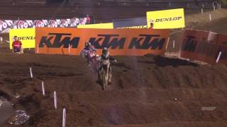 Webb Herlings amp Forkner battle Monster Energy MXGP of Americas 2016 [upl. by Hauser]