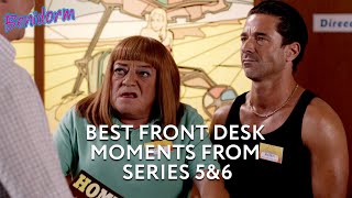 Best Front Desk Moments from series 5amp6  Benidorm [upl. by Burl]