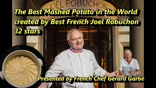 THE PERFECT MASHED POTATOE WITH JOEL ROBUCHONs RECIPE [upl. by Silrak395]