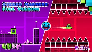 Stereo Madness Full Version  Geometry Dash Extended Play [upl. by Emmey]