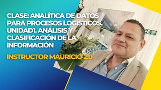 Clase Analítica de datos para procesos logísticosUnid1 Análisis y clasificación de la información [upl. by Ynamad550]