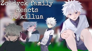 Zoldyck family reacts to killua short [upl. by Ttirb]