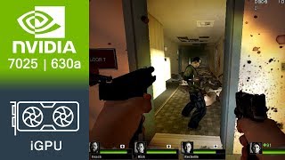 Left 4 Dead 2 Gameplay GeForce 7025  nForce 630a [upl. by Ahsimaj297]