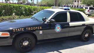 Florida Highway Patrol 2010 Ford Crown Victoria police interceptor P7b RARE One of the last [upl. by Ramaj]