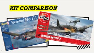 172 Heinkel He 111 KIT COMPARISON [upl. by Cuttler]