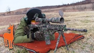 Review Falcon Menace 414x44mm First Focal Plane FFP Rifle Scope on AR15  The Social Regressive [upl. by Wailoo]