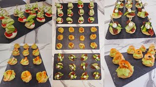 DES INVITÉS BUFFET DÎNATOIRE  AMUSE BOUCHE  APÉRO  VOICI DES IDÉES [upl. by Dnumyar]