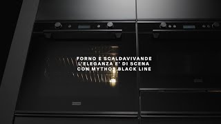 Franke Mythos Black Line  Forno e Scaldavivande [upl. by Arney]