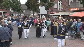 Schützenfest 2019 in Emsdetten  Die Westumer bei der Rngpolonaise [upl. by Gillan]