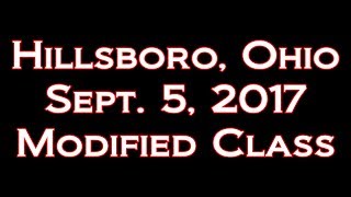 Hillsboro Ohio Sept 5 2017 Modified Class [upl. by Nallac]