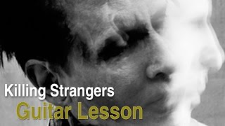 Killing Strangers by Marilyn Manson Guitar Lesson [upl. by Fachan213]