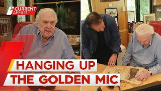 Golden tonsils John Laws hangs up the mic after seven decades  A Current Affair [upl. by Tebor]