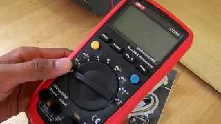 14 True RMS Multimeter  Unit UT 61 E [upl. by Tamma]