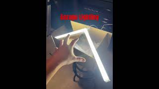 Modern Hexagon LED Garage Lighting 12600LM [upl. by Ahseiym]