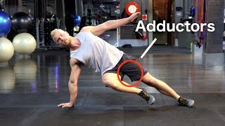 Adductor Plank  A Killer Inner Thigh Exercise [upl. by Gal23]