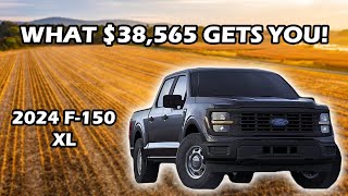 2024 FORD F150 XL BUILD AND PRICE GUIDE [upl. by Enairb367]