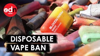 Disposable Vapes Will Be Banned in UK For Children’s Health [upl. by Tina]