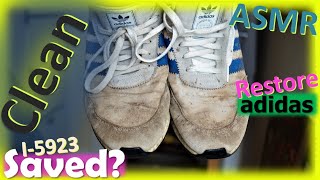 Saving a pair of adidas I5923 Iniki Pride of the 70s  Clean and Restoration ASMR [upl. by Montford89]