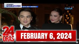 24 Oras Express February 6 2024 HD [upl. by Ludmilla]