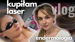 vlog KUPIŁAM LASER DO DEPILACJI😍 ENDERMOLOGIA🧖‍♀️ OLEJOVE 🧡 BIEGANIE🏃‍♀️ [upl. by Eednim]