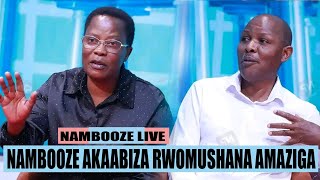 Hon Betty Nambooze Akaabiza Charles Rwomushana Amaziga Mu Studios [upl. by Odnanref]