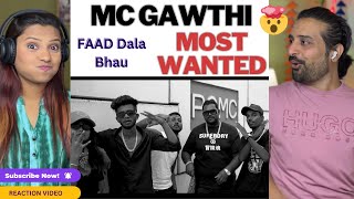 REACTION MOST WANTED  MC GAWTHI FunkieCoupleVlogs [upl. by Nosraep]