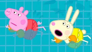 Peppa Pig Français 💧 Tous à la piscine  💧 Épisodes Complets  Dessin Animé Pour Bébé [upl. by Enoryt993]