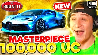 MAXED GALAXY BUGATTI MASTERPIECE 🔥 PUBG MOBILE [upl. by Aimahs]