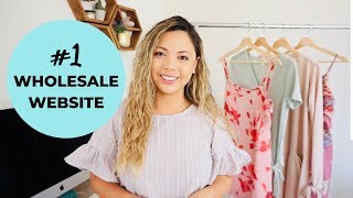 Top Wholesale Clothing Website for Boutiques [upl. by Artina]